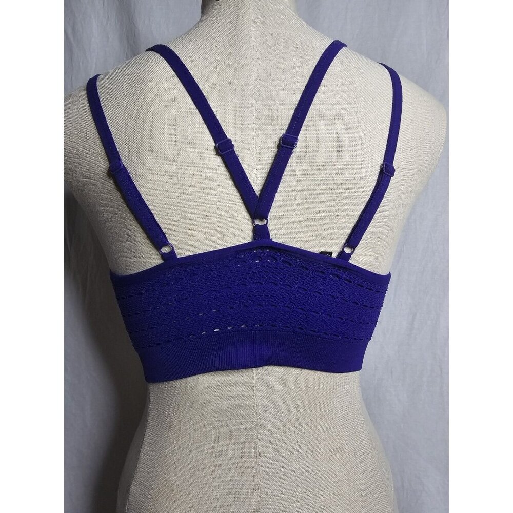 GYMSHARK Energy indigo seamless sports bra- SIZE SMALL - Read Description - Picture 5 of 13